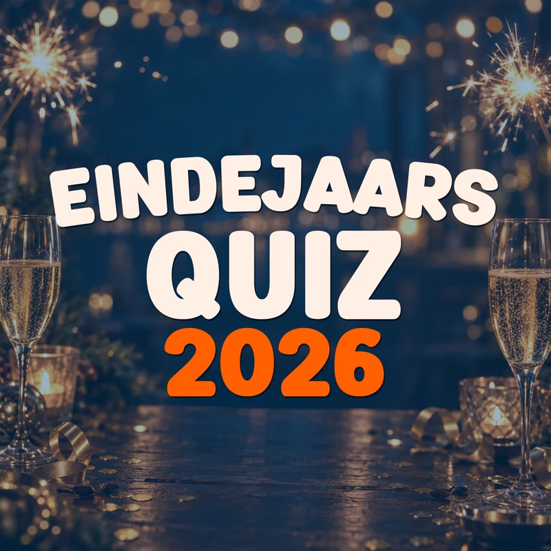 Eindejaarsquiz 2026 - kant-en-klare pubquiz