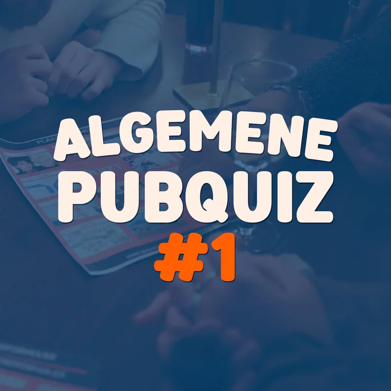 Algemene Pubquiz #1 - kant-en-klare pubquiz