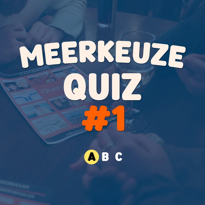 Meerkeuzequiz #1 - kant-en-klare pubquiz